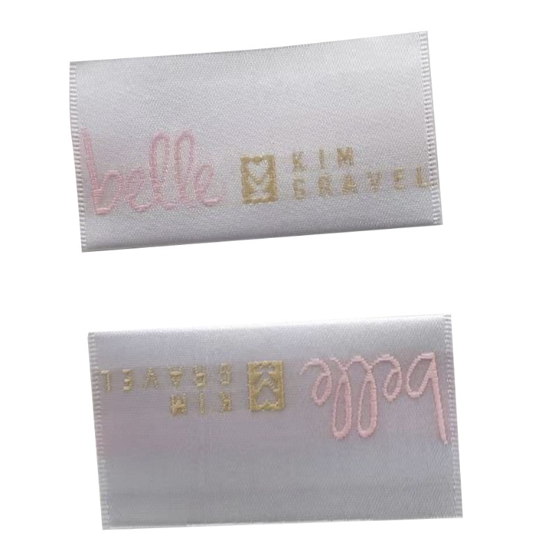 Heklað vörumerki merkimiða